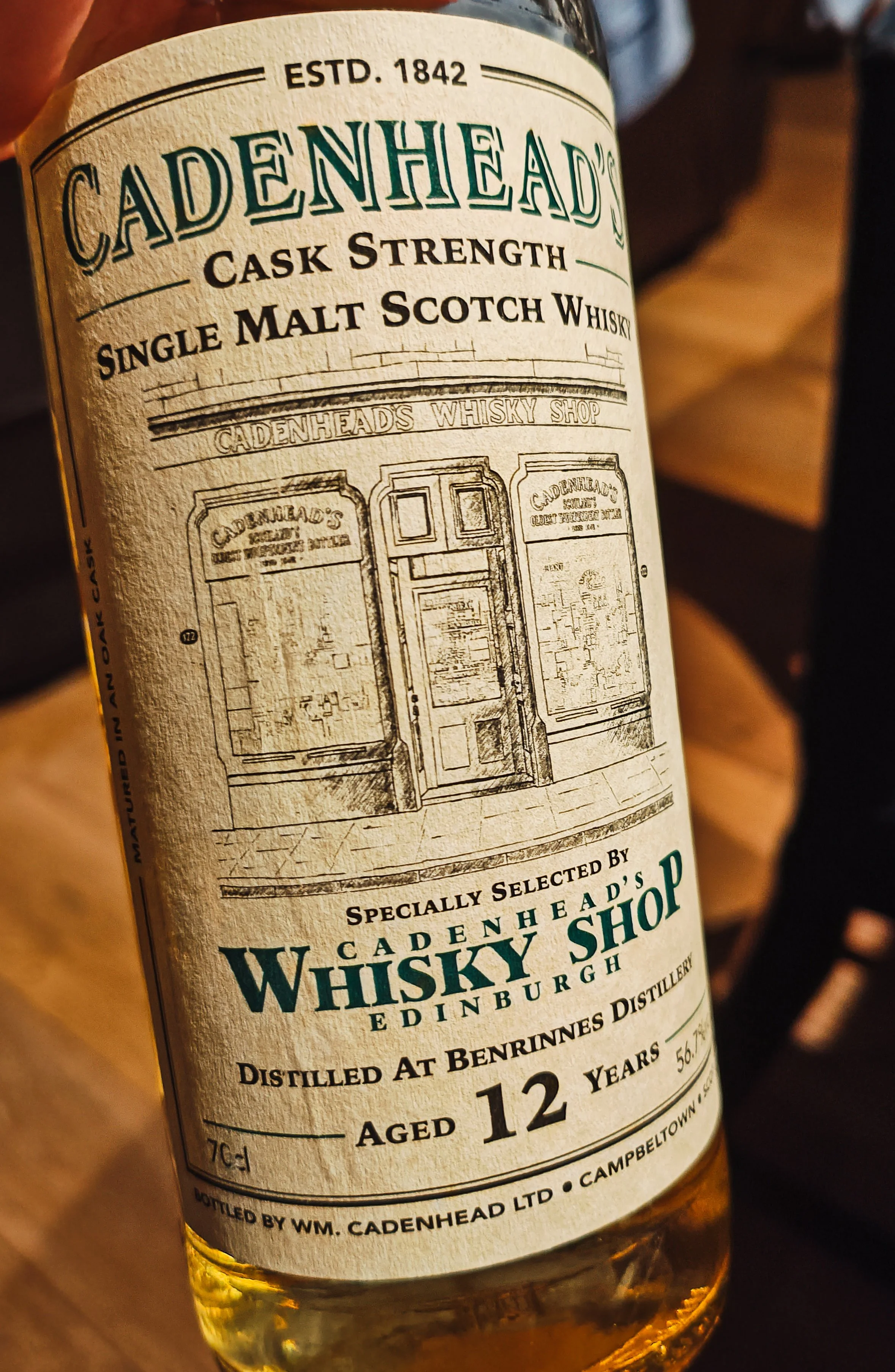 Benrinnes 12yo Cadenhead's — Dramface